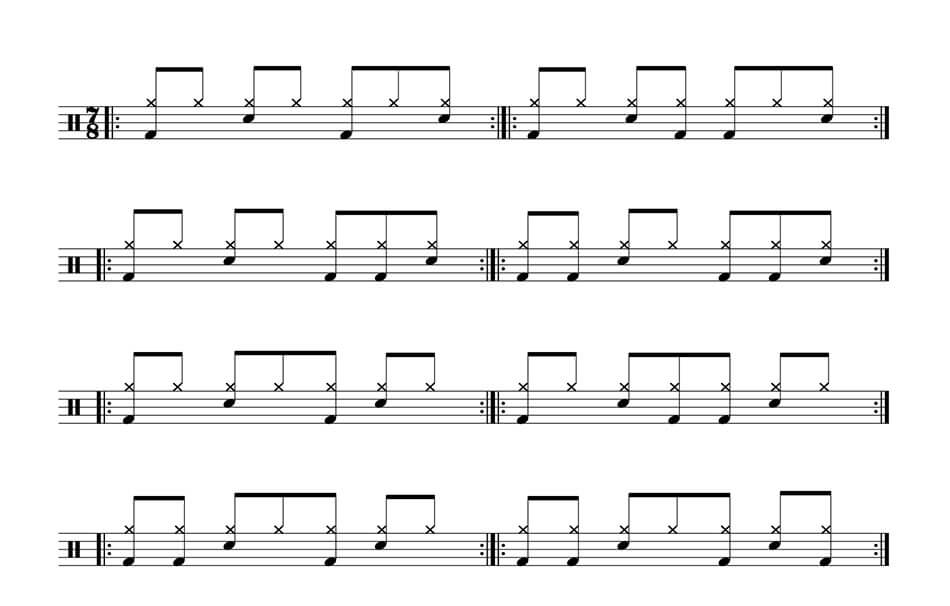 Permainan Drum Waktu Ganjil 7/8 | DrumNinjaPermainan Drum Waktu Ganjil 7/8 | DrumNinja  