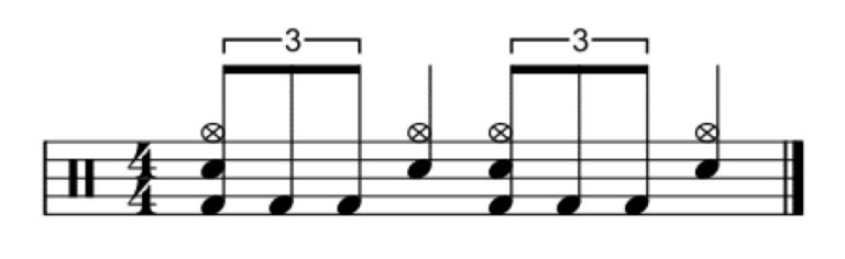 The Four Horseman - Metallica Drum Transcription